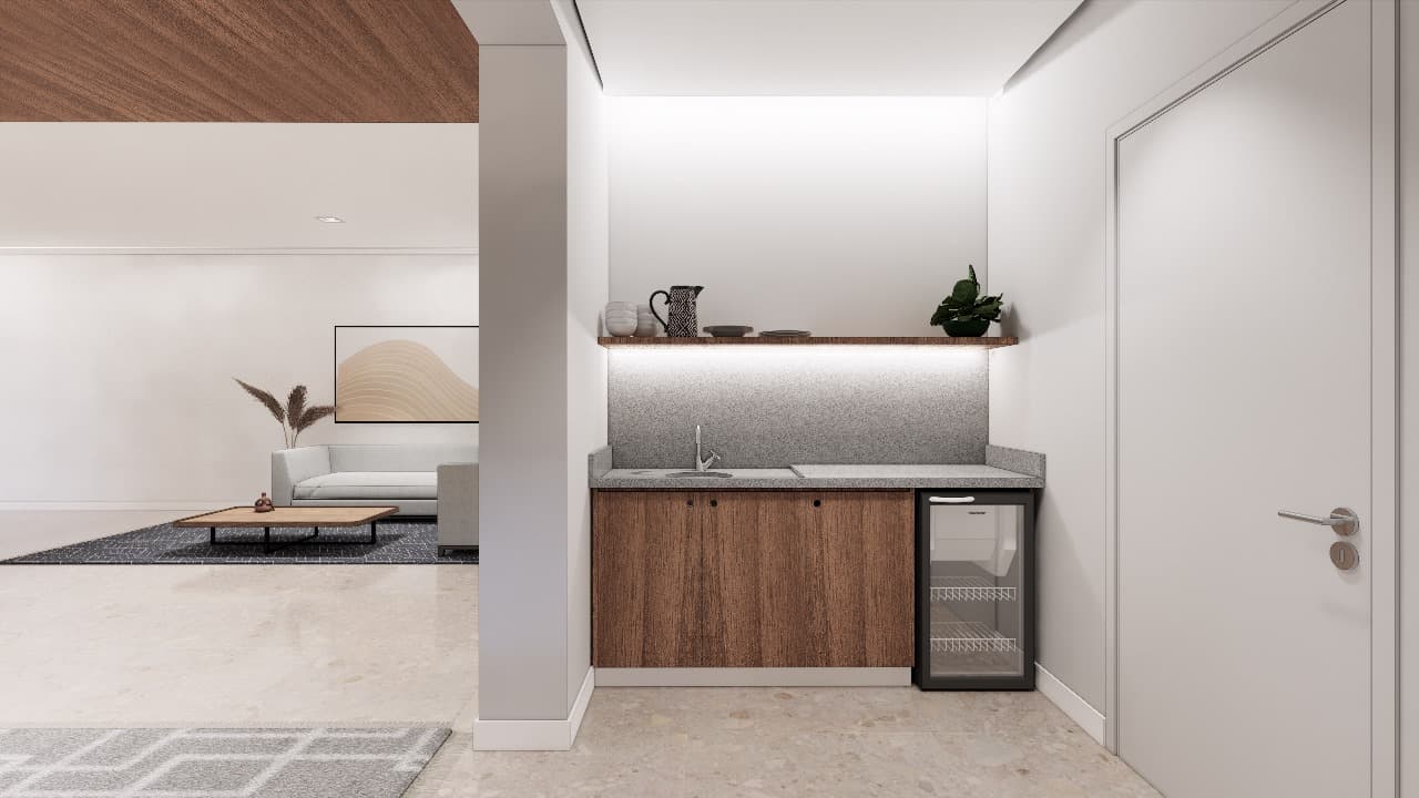 Área de lazer residencial Skyline 520 — academia, coworking e espaços de bem-estar 2