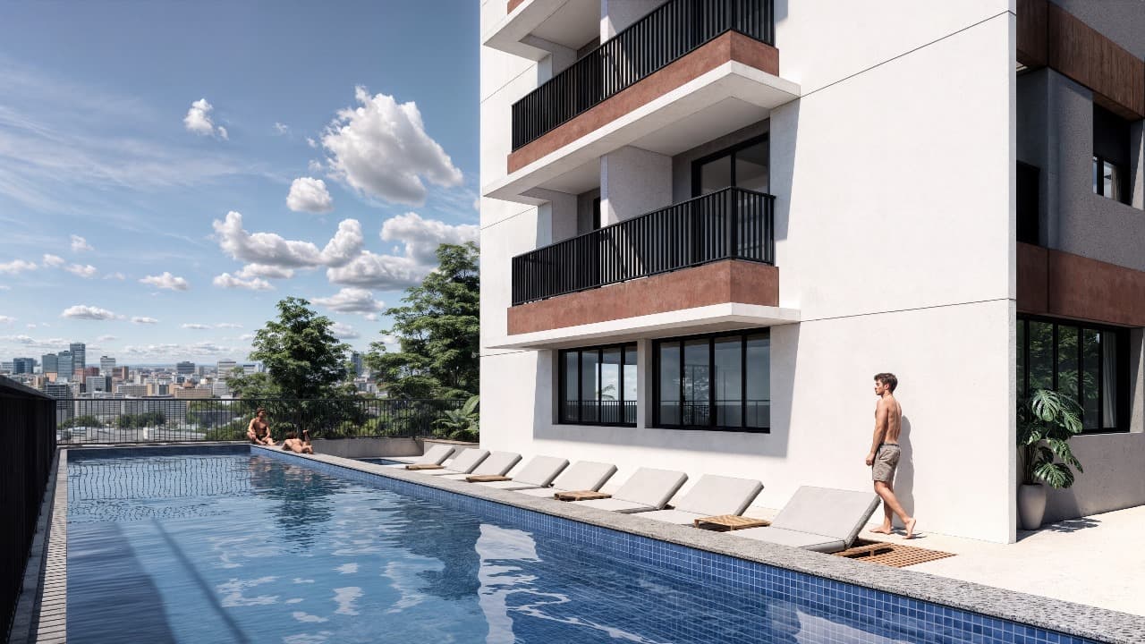 Área de lazer residencial Skyline 520 — academia, coworking e espaços de bem-estar 14