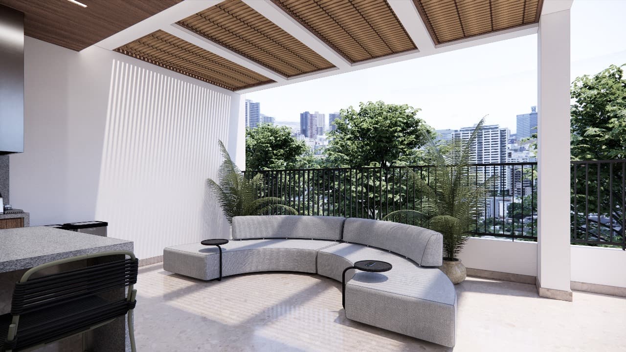 Área de lazer residencial Skyline 520 — academia, coworking e espaços de bem-estar 16