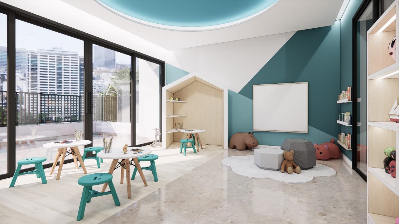 Área de lazer residencial Skyline 520 — academia, coworking e espaços de bem-estar 23